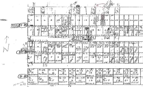 Diocese of Marquette paper map