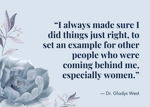 Dr. Gladys West
