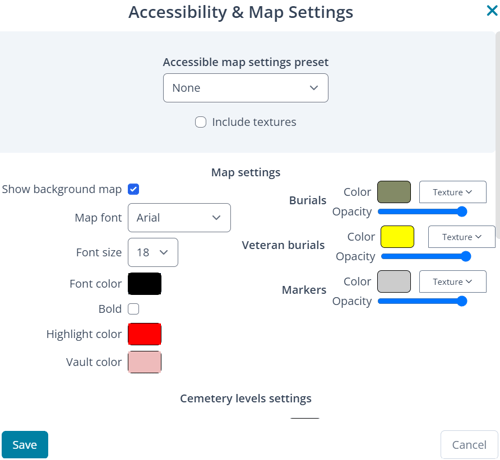 accessibility settings