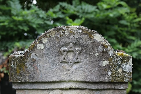 Headstone with Star of David