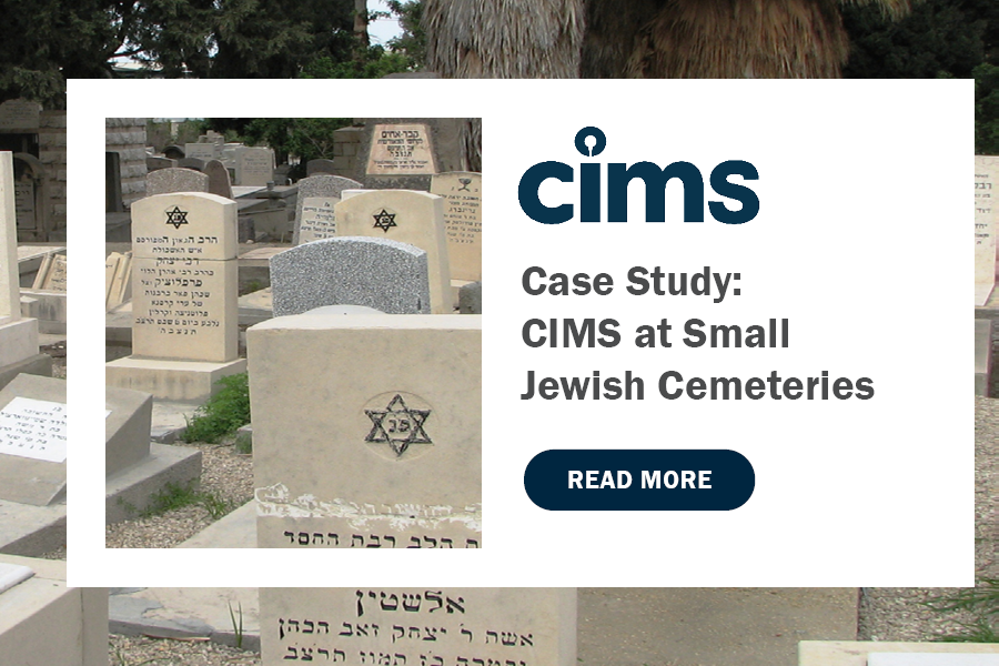 CIMS Case Study: CIMS at Small Jewish Cemeteries